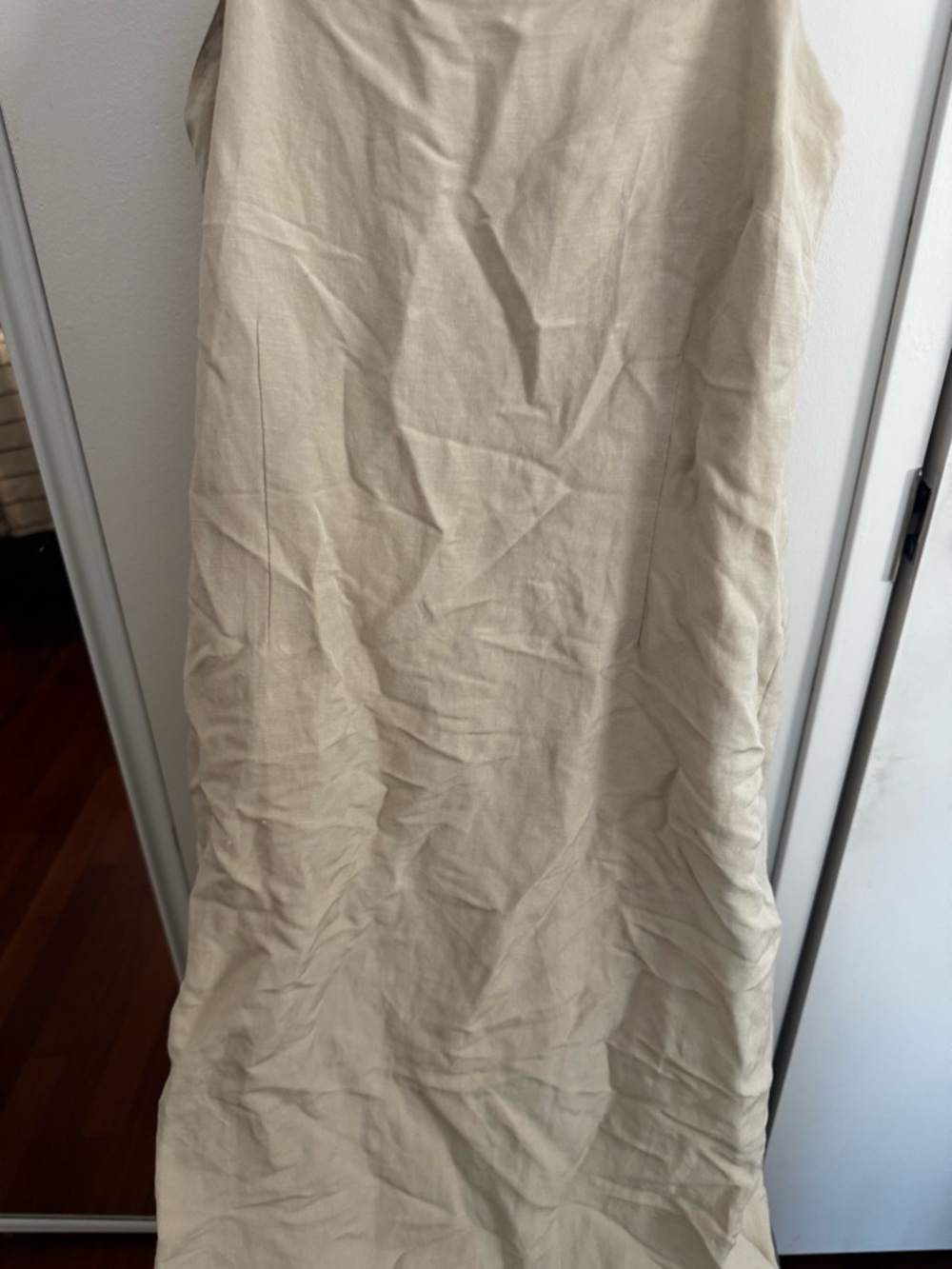 OAK + FORT LINEN BLEND MAXI DRESS - Picture 4 of 8